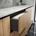 Ручка-профіль врізна Virno Lines 416 L=3000 чорний матовий